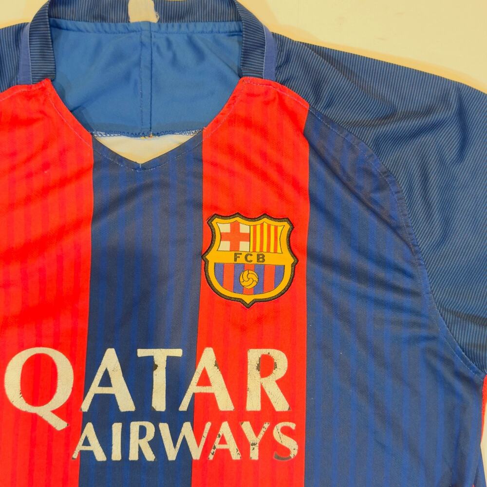 Nike FC Barcelona 2016/17 Home Jersey Men’s L Authentic Blaugrana Soccer Shirt - Picture 3 of 11